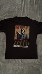 Halloween Michael Myers “The Boogeyman” T-shirt Adult M Black Tarot Card New