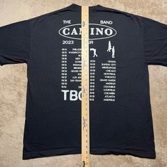 The Band Camino 2023 Tour T Shirt Mens XL Black Los Angeles Apparel Concert Tee