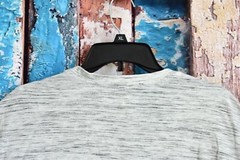 Men’s George T-Shirt Short Sleeve Tee Colorblock 3XLARGE White PRE-OWNED