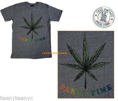 Junk Food Party Time Grass Land t-shirt Very Soft Tri-blend Fine Jersey Fabric