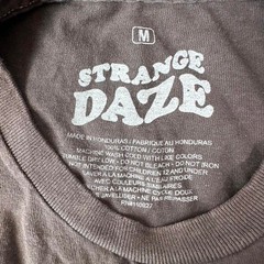 Strange Daze brown ouija board t-shirt M