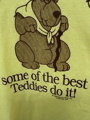 1989 Bear In Mind Concord Mass Aging Isnt So Bad T shirt Yellow M Vintage Single