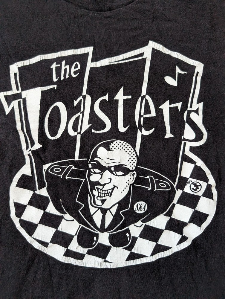Vintage The Toasters Band Tee Cotton All Size Gift For Fan T-Shirt