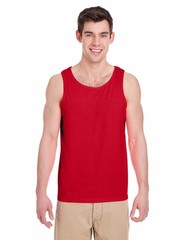 Gildan Men’s Heavy 100% Cotton Tank Top Plain Tee Muscle Gym Sleeveless 5200