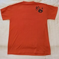 Lumbee Tribe of NC Orange Turtle Tee Unisex (M) 50/50 Cotton/Polyester