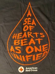 American Red Cross x Metallica A Sea of Hearts Beat as One Unified XL T-Shirt