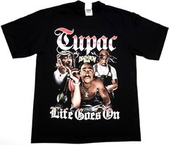 TUPAC SHAKUR T-shirt 2Pac Urban Streetwear Hip Hop Rap Men’s Tee Black New