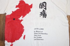 Vintage Solidarity For a Democratic China Graphic T-Shirt 1989