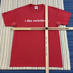 Vintage I Like Switchfoot Shirt Mens Small Red Hanes Heavyweight Tee Christian