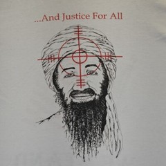 Vintage Y2K United We Stand Tshirt Mens LG Wht And Justice For All Osama Target
