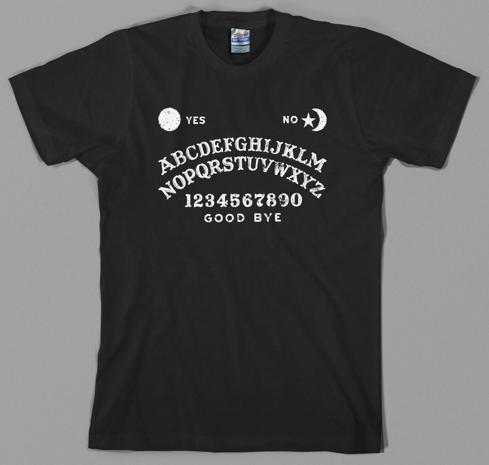 Ouija board T Shirt – seance, spirits, occult, dead, horror, gothic, goth, retro