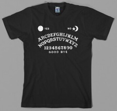 Ouija board T Shirt – seance, spirits, occult, dead, horror, gothic, goth, retro
