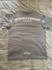 Chrome Hearts Classic Horseshoe Pocket Tee T-Shirt Gray/White