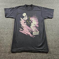 Vintage Screen Stars Best Shirt Mens Medium Black Arctic Cat Warning Graphic 90s