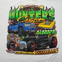 2012 Hunters Custom Cool Rides Music City Nashville Tennessee Car Show Shirt 3X