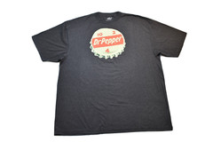 Dr. Pepper Mens Big & Tall Dr. Pepper Bottle Cap Shirt NWT 2XLT, 3XLT, 4XLT,4XLB