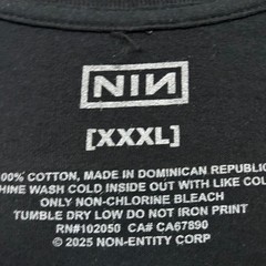 Nine Inch Nails Bad Witch Album Art Industrial Rock Tee 3XL