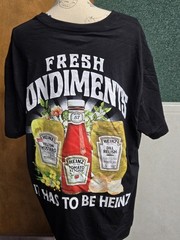 fresh Condiments It Has To Be Heinz T Shirts size xl