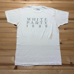 Vintage 1986 Rich’s White Party Houston Nightclub Souvenir T-Shirt USA – Large
