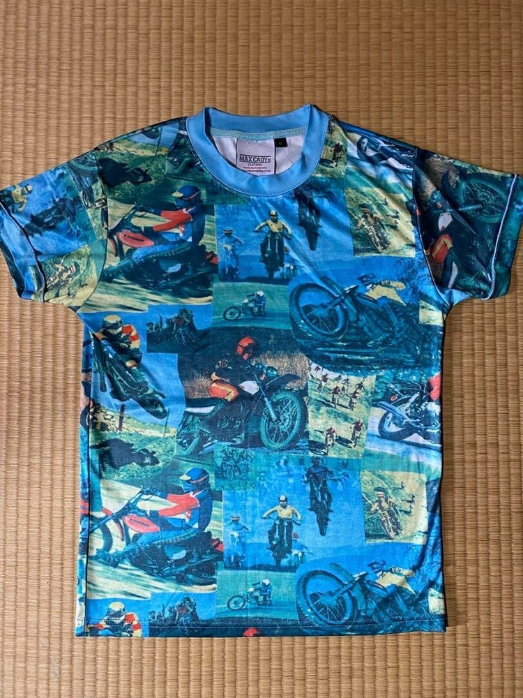 Screen Accurate FIGHT CLUB MOTOCROSS T-shirt Tyler Durden size XL Mens fashion