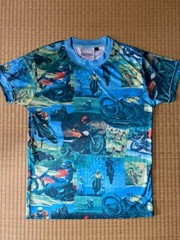 Screen Accurate FIGHT CLUB MOTOCROSS T-shirt Tyler Durden size XL Mens fashion