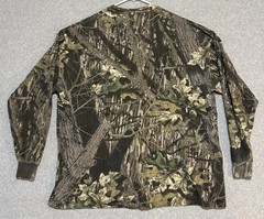 Vintage Jerzees Mossy Oak Break Up Camo Hunting Outdoors 3XL Long Sleeve Shirt
