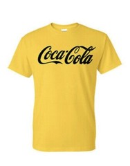 New Coca-Cola Logo Premium Quality T-Shirt Unisex S-XL Sizes 9-Colors