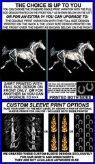 BEAUTIFUL THOROUGHBRED TROTTER STANDARD BRED ? SHOW HORSE T-SHIRT WS325