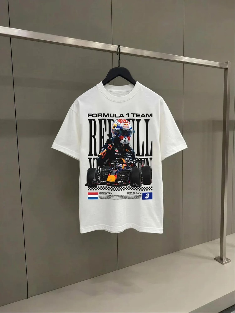 Max Vers.tap.pen F1 Fan Look, Vintage Racing Unisex S-5XL, Race Day Apparel