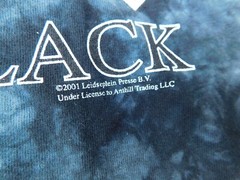 AC DC 2001 BACK IN BLACK Tour Shirt Adult Large