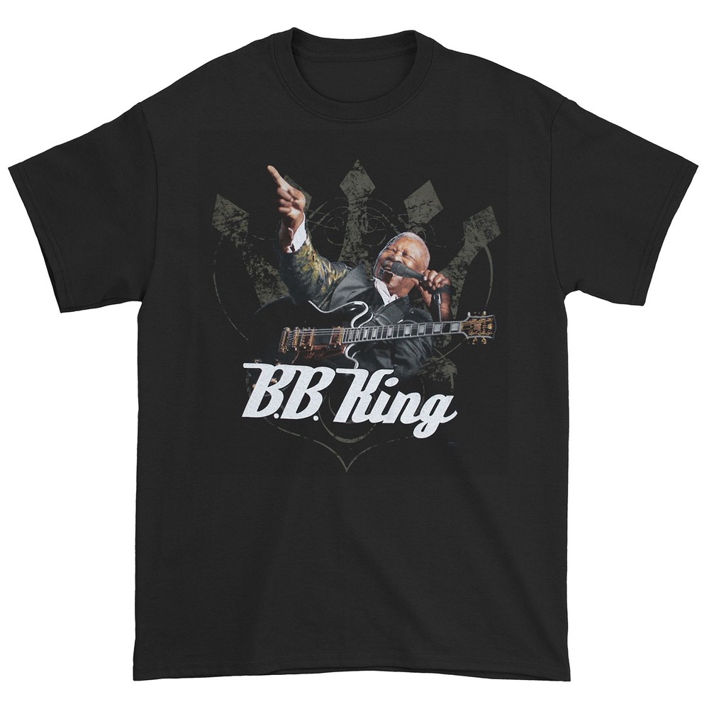 Men’s B.B. King Original Live 2008 – 2009 tour Concert T-shirt Medium Black