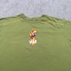 Disney Store The Incredibles Fear T Shirt Adult Size Large Green Short Sleeve