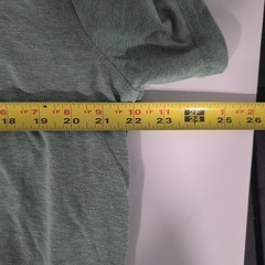 Lucky Brand Los Angeles XL T Shirt Henley Men V Neck Short Sleeve Green