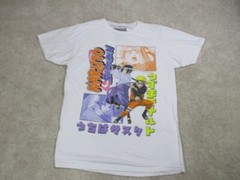 Ripple Junction Naruto Shippuden T Shirt Mens Medium White Naruto Kanji