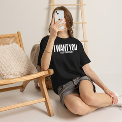 I Want You I Just Can’t Flirt Funny Dating Quote T-Shirt