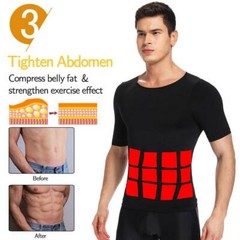 Men’s Slimming Body Shaper Vest Abs Abdomen Compression Shirts Workout Tank Tops