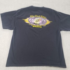 Bike Week Daytona Beach Florida Shirt 65th Edition 2006 Black Adult Size Large