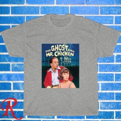 New The Ghost And Mr. Chicken Black/Grey/Navy/White Size S-5XL Unisex T-Shirt