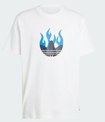 NEW MEN’S ADIDAS ORIGINALS TREFOIL FIRE LOGO TEE SHIRT ~SIZE XL #IS2944