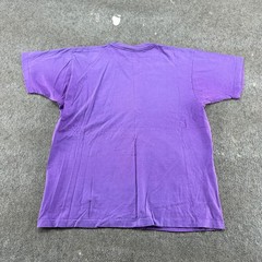 VINTAGE Monterey California Shirt Mens XL Purple Sun Faded Shells Starfish 90s