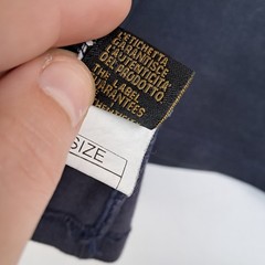 Fendi Mens Blue Cotton Polo Shirt Size L