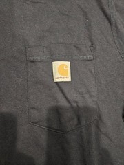 Carhartt Men’s Workwear Pocket T-shirt – Navy, Large