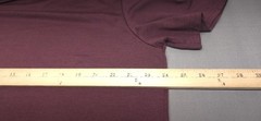 Quince Flowknit Breeze Performance Tee Mens XL Burgundy Crew Neck Buttery Soft