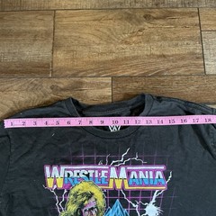 WWE WrestleMania Ultimate Warrior Macho Man Long Sleeve T-Shirt Men’s XXL #16819