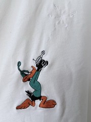 Marvin the martian/daffy Duck tshirt size XXL 90’s Looney Tunes