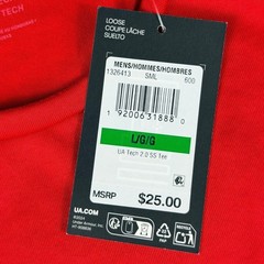 Under Armour Mens UA Tech 2.0 Short Sleeve Tee Red 1326413-600 Large NEW