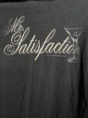 Mr. Satisfaction T-shirt 100% Satisfaction Guaranteed Tee -L