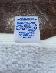 vintage russell athletic baseball t-shirt mens size small deadstock NWOT 90s NOS