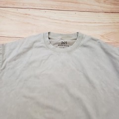 Kita Made Shirt Mens Large Beige Crewneck Let It Different Minimalist
