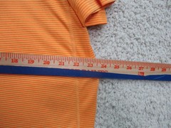 Nike Shirt Extra Large Adult Yellow Athletic Stretch Swoosh Logo Modern Fit Mens